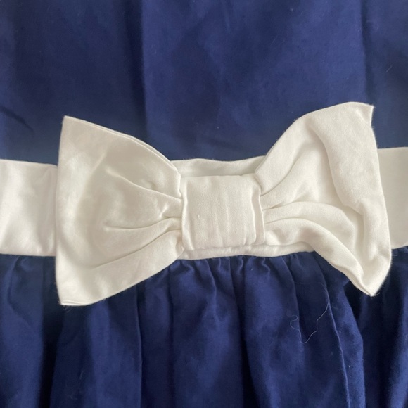 Gymboree Toddler size 2T Summr boho beach dress  blue white button up - Picture 4 of 6